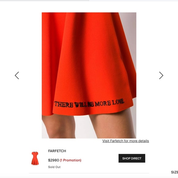 Valentino (never worn dress) with colar - Picture 9 of 13